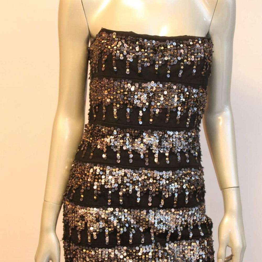 Gorgeous Robert Rodriguez strapless dress NWT